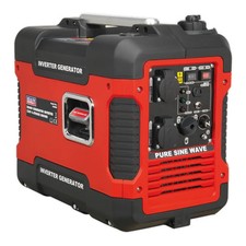 Sealey G2000I 2000W Inverter Generator 4-Stroke Engine 230V