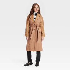 Women's Relaxed Trench Coat -