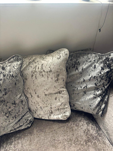 Crushed velvet seater - crushed,