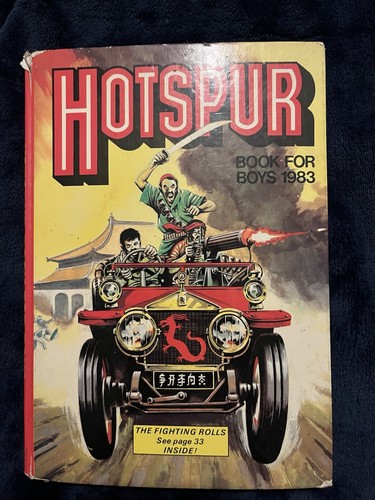 The hotspur book for boys - book,