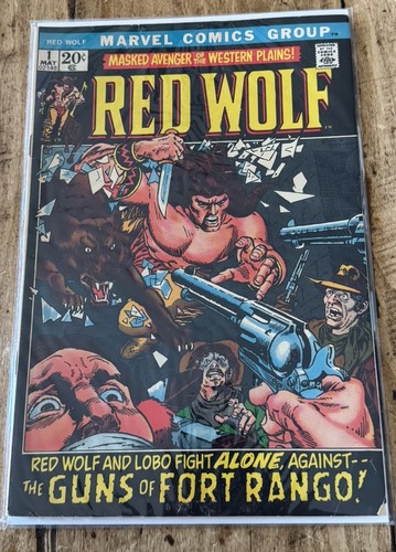 Red wolf marvel comics may - red, #1