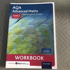 AQA Advance Maths Level 3 Certificate Mathematical Studies Workbook