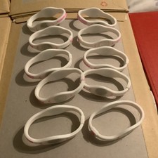 10 x Small White Power Balance