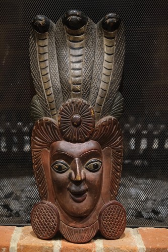 Balinese hand carved wooden - carved,
