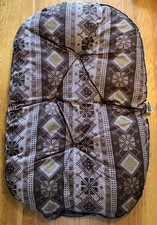 Danish Design Mattress/Cushion 37” XXL Dog Bed Unused Fairisle Patten