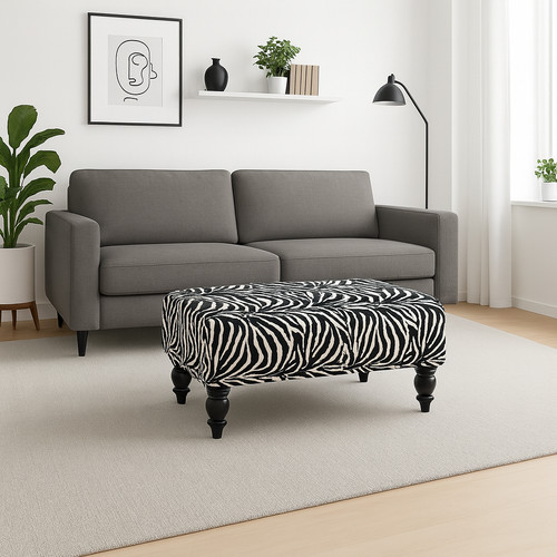 Animal zebra print fabric - print,
