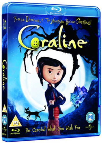 Coraline blu ray - coraline, (2011)