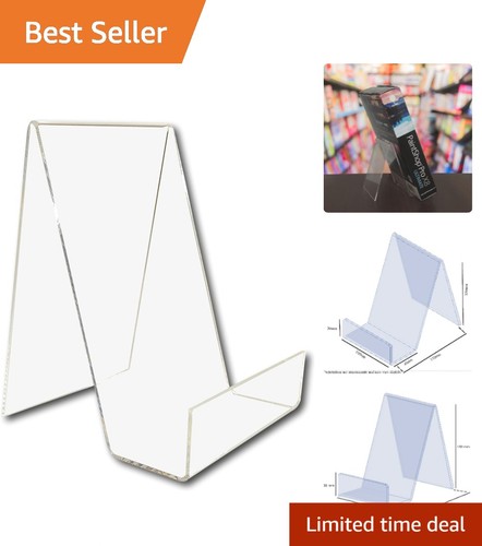 Clear acrylic book - clear,