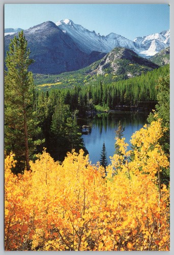 Bear lake longs peak - longs, colorful