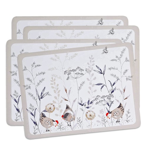 Placemats set country - set, 4