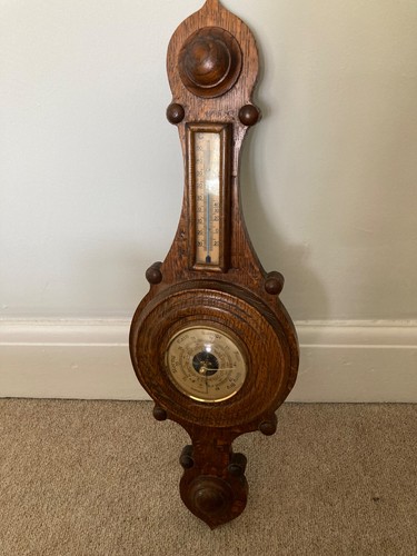 Oak barometer the - in,