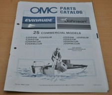 OMC 25 Parts Catalog 1986
