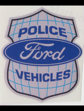 FORD POLICE VEHICLES WINDOW