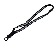 Raytheon Systems Engineering Center Snugz Brand Black Lanyard