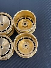 kyosho lazer zx zxr alloy wheels set al7075 original design kyosho gold