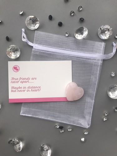 Rose quartz heart reiki - rose,