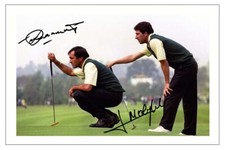 JOSE MARIA OLAZABAL & SEVE BALLESTEROS Signed Autograph PHOTO Gift Print GOLF