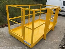8Ft x 4Ft Telescopic Handler Man-lift Safety Basket (Cradle JCB Manitou Matbro)