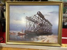 Terence Cuneo - 1979 Murchison Jacket Float Out Framed Print 78cm x 60cm