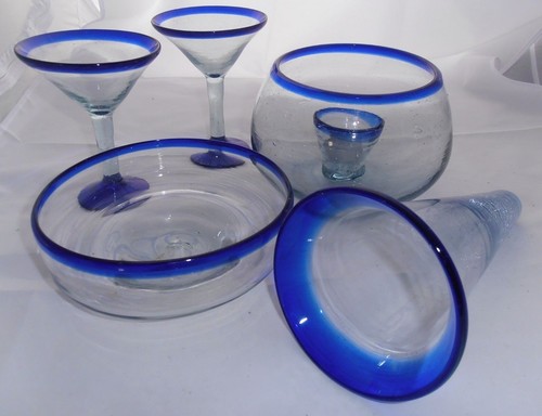 Lot mexican hand blown - lot, of