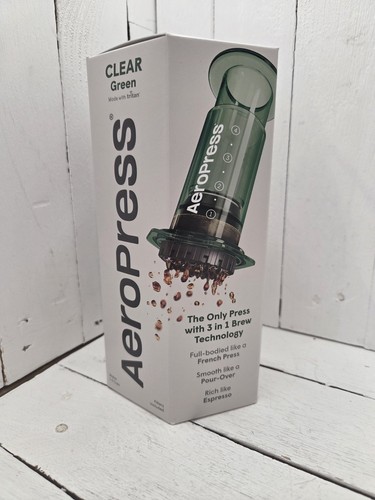 Aeropress clear green coffee - aeropress,