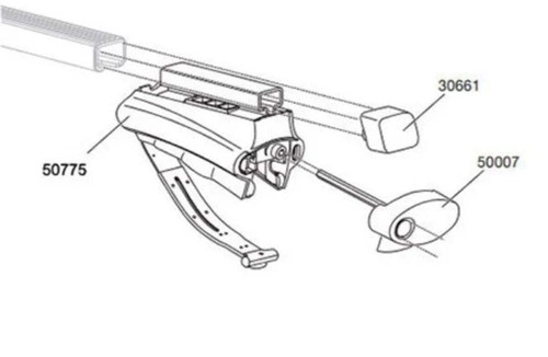 Thule footpack spares 775 - thule,