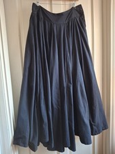 All Saints Nightengale Maxi Skirt UK12 Rare Vintage Cotton Victorian Goth 2008