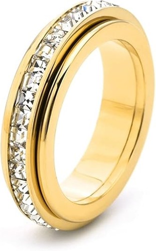 Sparkling spinning ring - spinning,