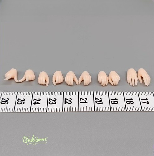 5pair female hands soldier - 5pair,