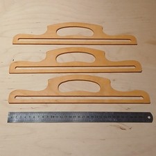 Wooden Bag Handles x 3pcs