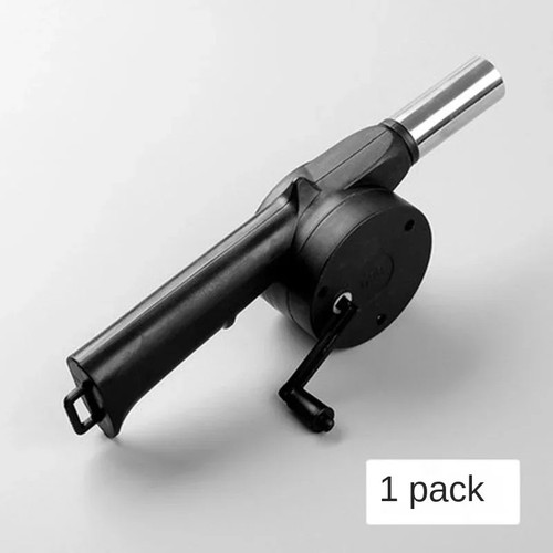 Manual hand crank bbq - manual, air