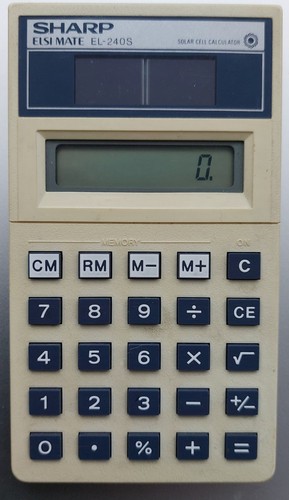 Sharp elsi mate 240s - mate, solar