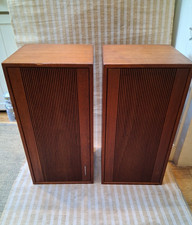 VINTAGE TANDBURGS 112-7 LOUD SPEAKERS - MID CENTURY MODERN LOOK - SOUND GOOD