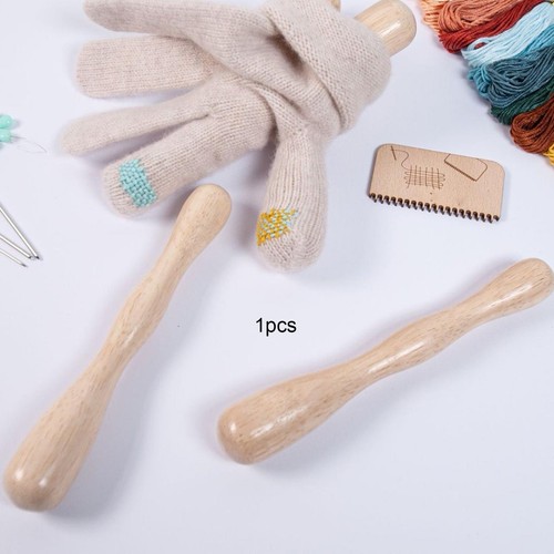 Wooden darning stick mending - darning,
