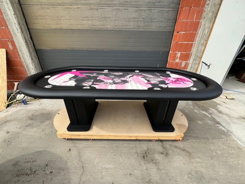 Custom poker table - , with