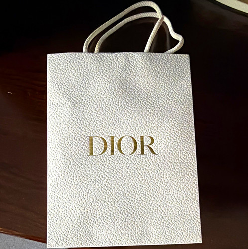 Dior paper gift bag white - gift,