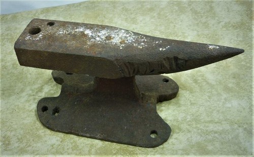 Old antique blacksmith anvil - antique,