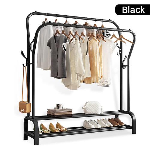 Heavy duty double clothes rail - clothes,