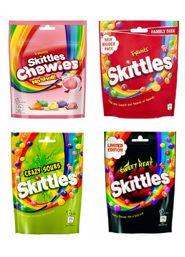 Skittles fruits chewies - fruits,
