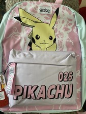 Pikachu Pokemon Licensed Back