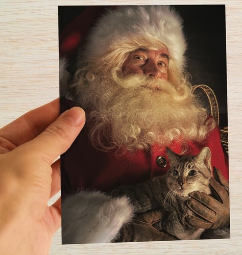 Santa claus christmas cards - cards, &