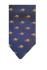 Blue Luxury Woven Silk Tie