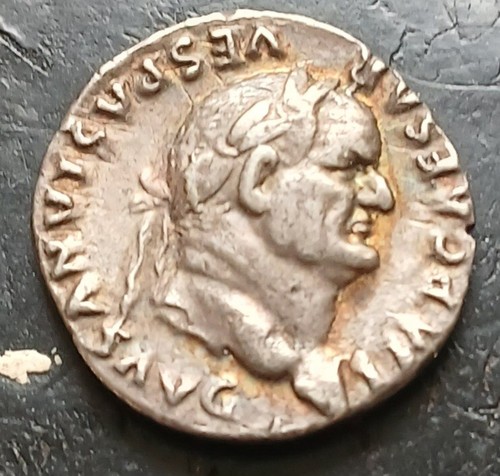 Vespasian denarius 79 - vespasian, ad