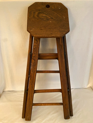 Antique vintage wooden folding - antique,