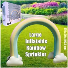 Inflatable Rainbow Arch Water