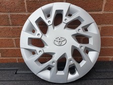 Single Toyota Aygo 15" Wheel Trim Genuine Original Hub Cap