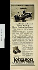 1924 Johnson Outboard Motors