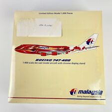Gemini Jets Ltd Ed 1000 Pieces Malaysia Airlines Boeing 747-400 Sealed Kit 1:400