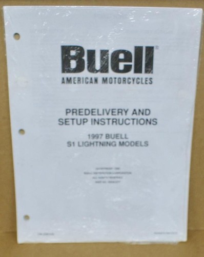 Buell original instruction - buell,