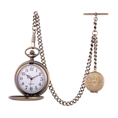 Antique design quartz pocket - design,